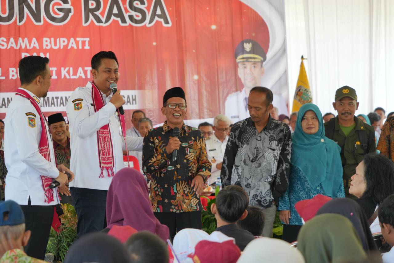 Warga Sumringah di Acara Sambung Rasa, Bantuan Tepat Sasaran