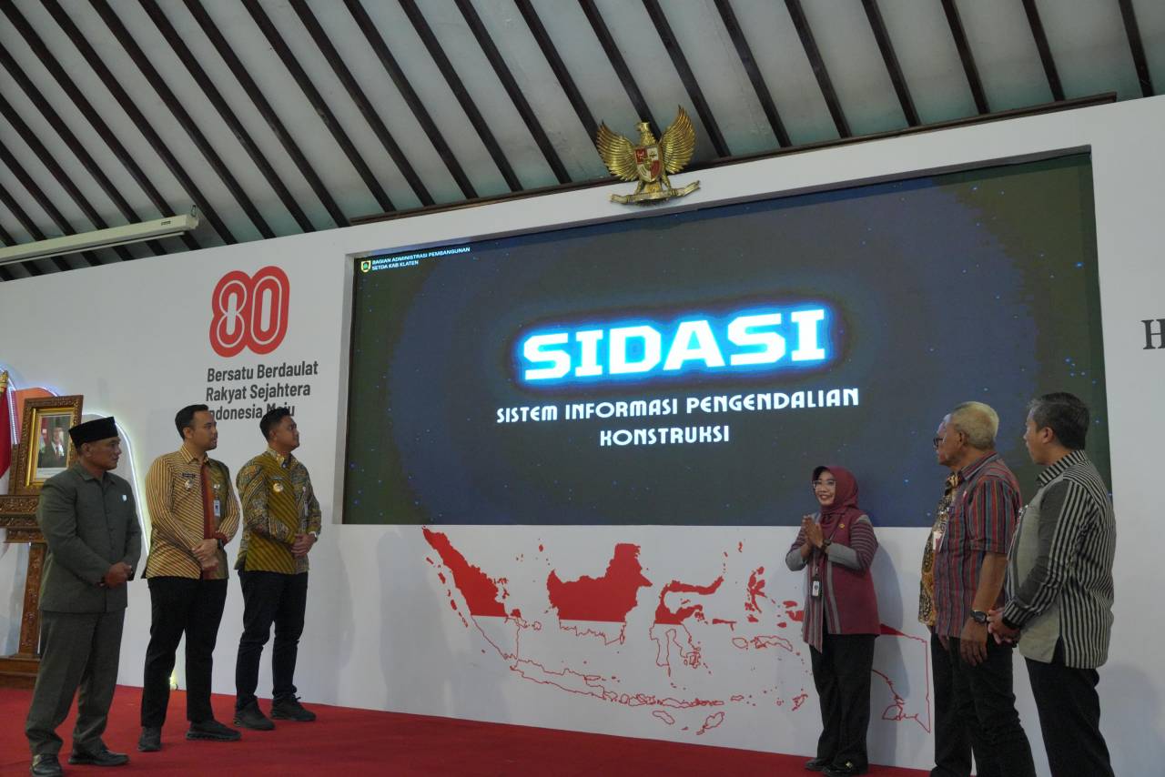 Pemkab Klaten Luncurkan Sidasi, Ajak Masyarakat Awasi Progres Pembangunan
