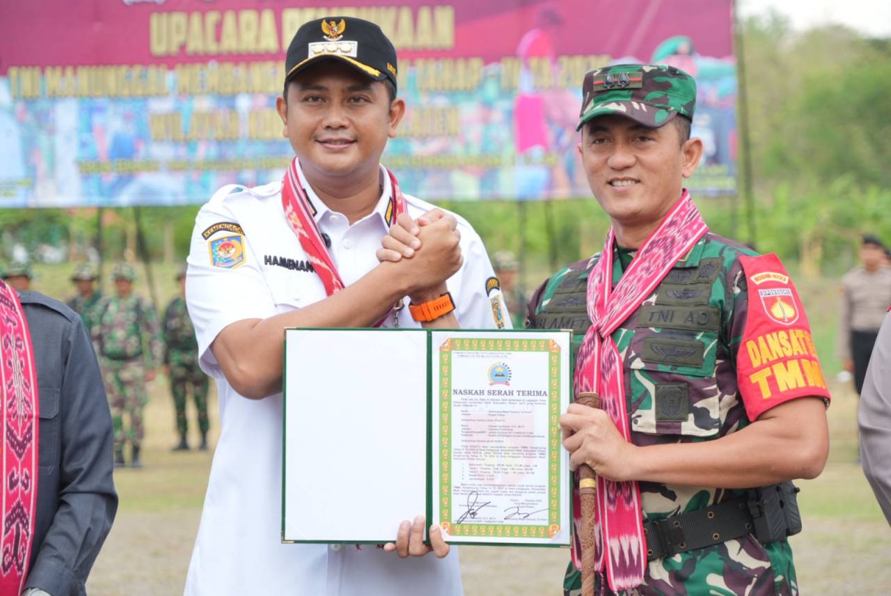 TMMD Sengkuyung Tahap IV Desa Kaligayam Wedi Resmi Dibuka