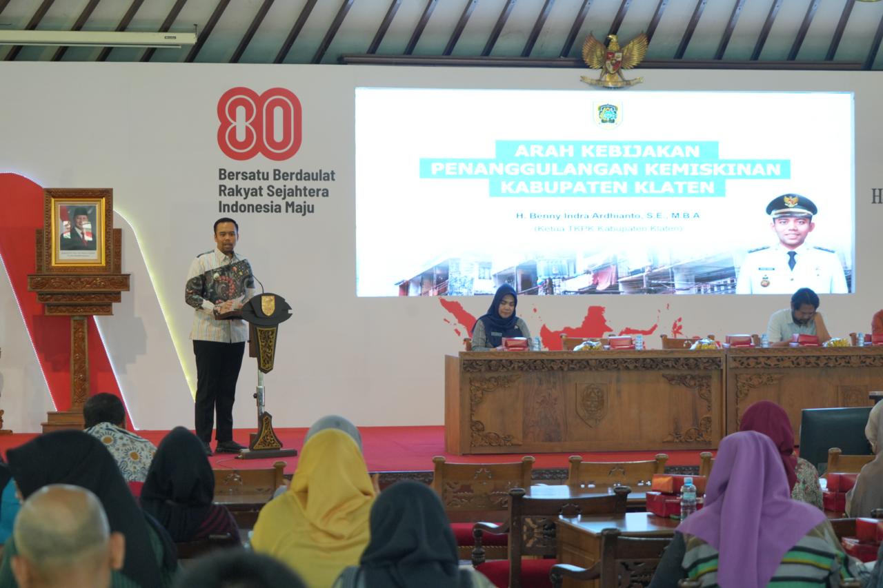 Jelang Pergantian Tahun, Pemkab Klaten Rumuskan Strategi Penanggulangan Kemiskinan Di 2026