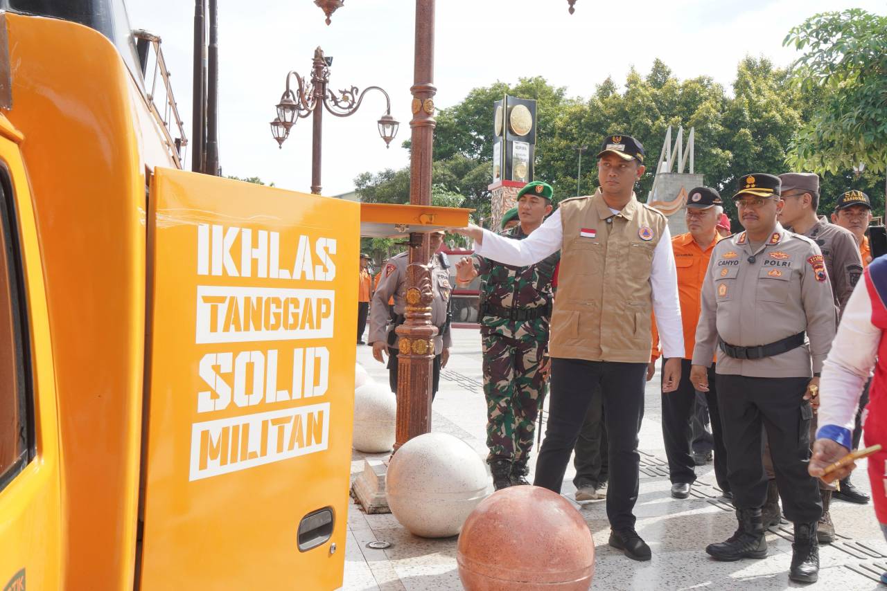 Gelar Apel Kesiapsiagaan Bencana, Bupati : Sinergi Wujudkan Klaten Tangguh Bencana