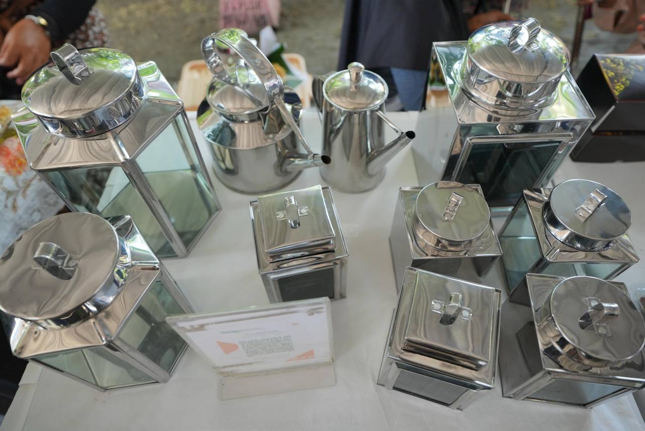 Produk Stainless Steel Khas Jambukidul Jadi Daya Tarik di Sambung Rasa Ceper