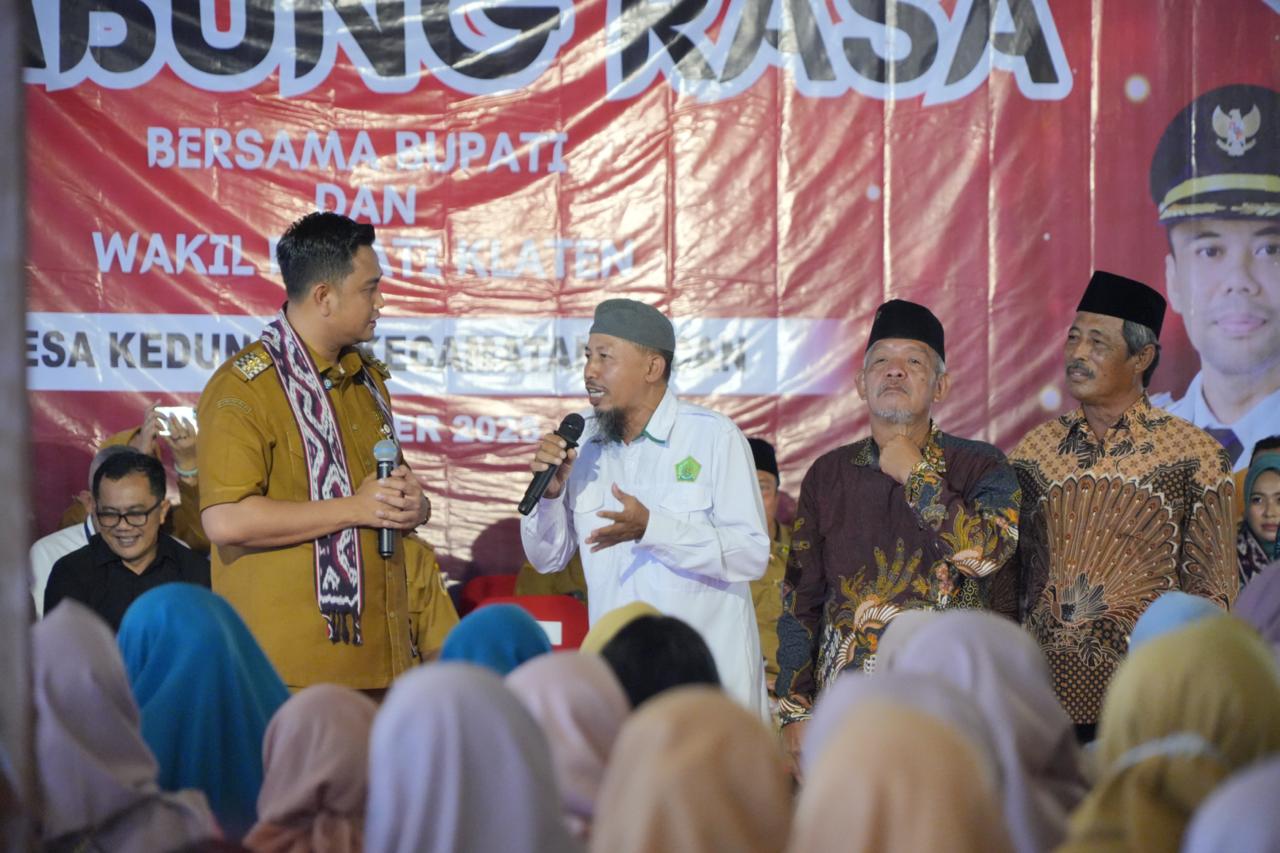 Sambung Rasa di Pedan : Pemkab Klaten Mulai Gulirkan Bansos bagi Lansia Terlantar, Orang dengan Kedisabilitasan Berat, dan Anak Luar Panti