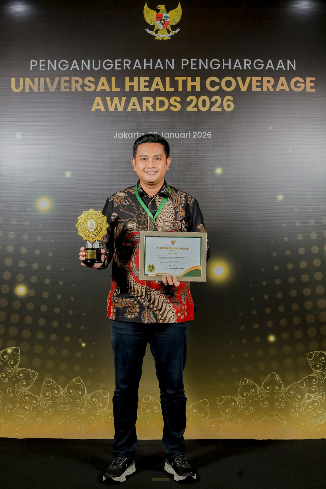 Pemkab Klaten Raih UHC Award 2026, Jumlah Peserta JKN 99,35 Persen