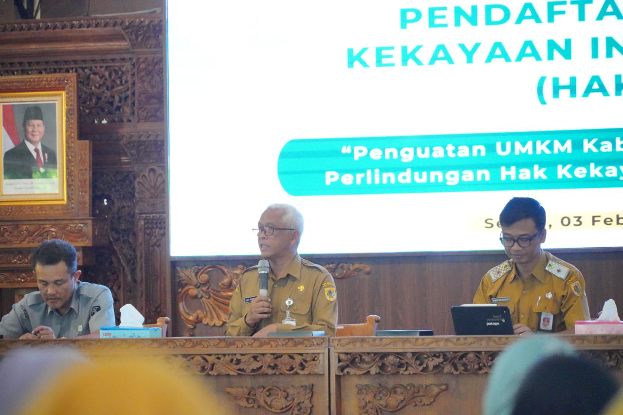 Lindungi Karya, Pemkab Klaten Perkuat UMKM Lewat HAKI