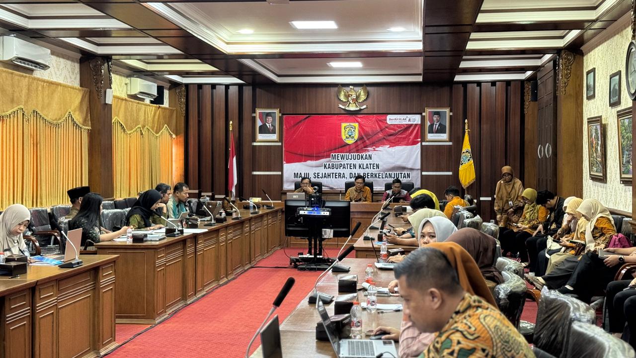 Klaten Canangkan Tiga Desa Cantik 2026, Perkuat Data di Desa