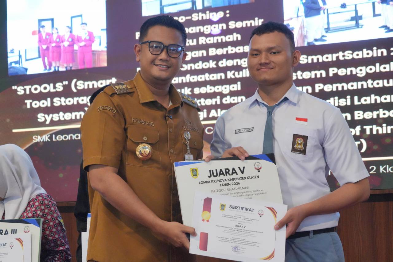 Bapperida Klaten Umumkan Pemenang Lomba Krenova 2026, Ini Daftarnya