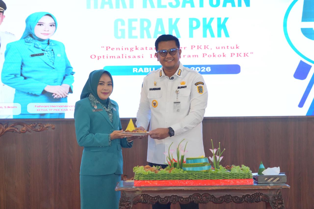 Apresiasi Kerja TP PKK, Bupati Klaten : PKK Berperan Sentral Dalam Pembangunan Keluarga