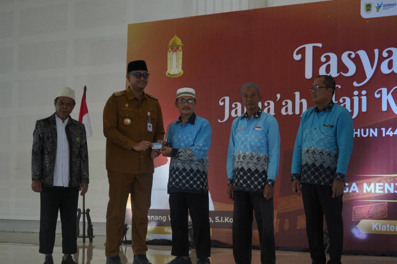 Pemkab Klaten Gelar Tasyakuran Kepulangan Haji 1448 H, Jamaah Haji Diharapkan Tebar Pengalaman Spiritual