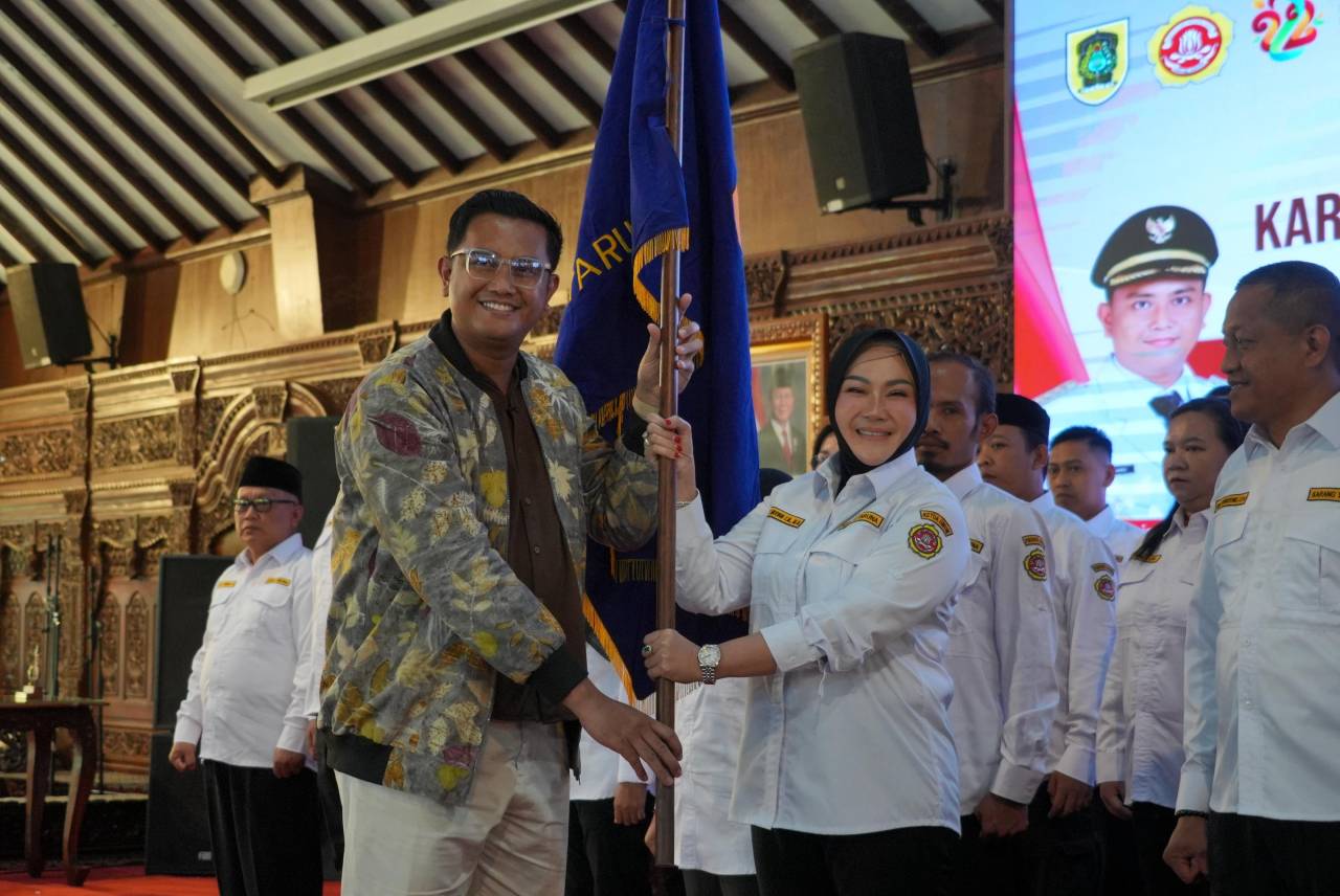Pengurus Karang Taruna Kabupaten Klaten Dikukuhkan, Ini Harapan Mas Bupati