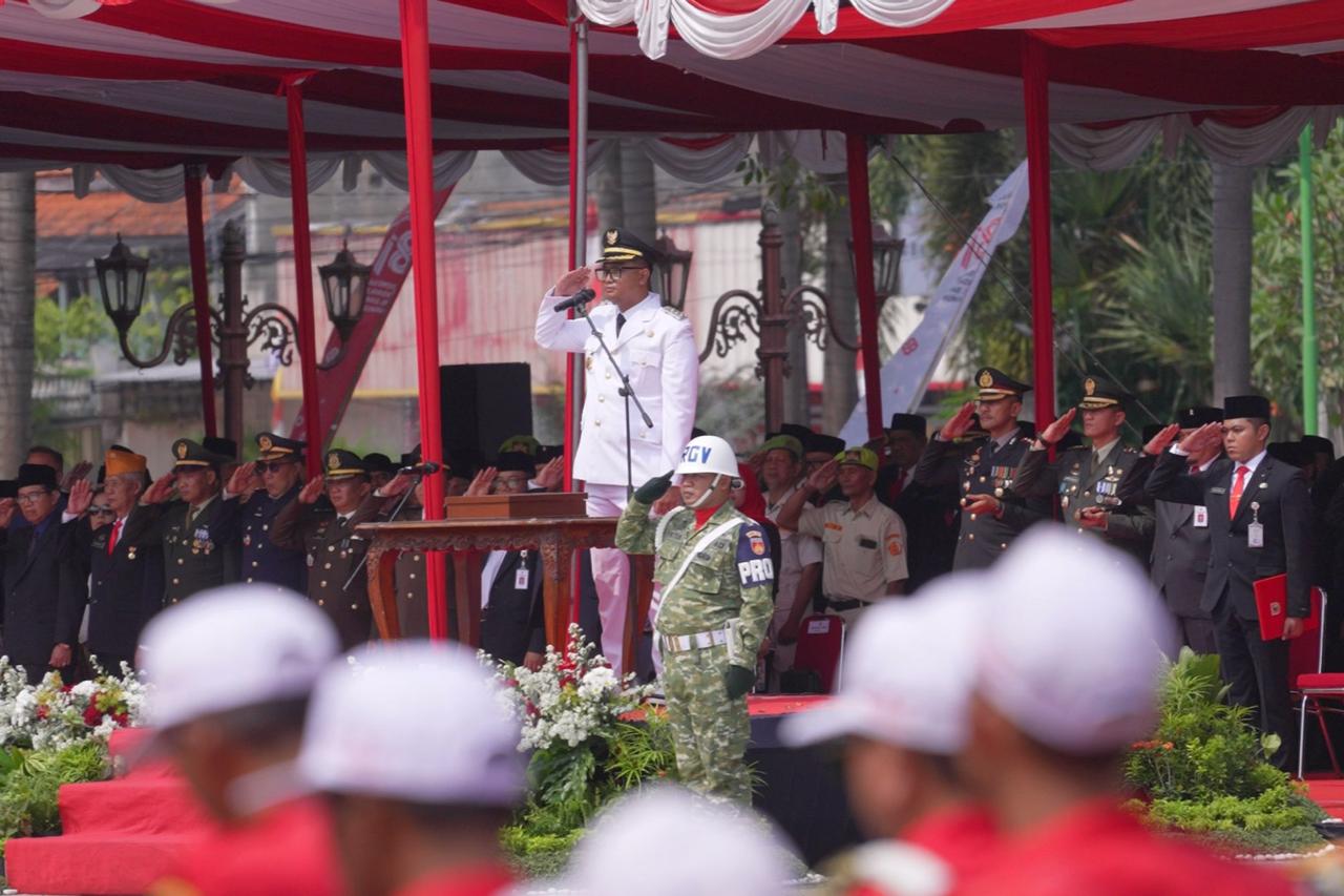 Upacara HUT ke-81 RI, Bupati Klaten Ajak Doakan Korban Gempa NTT