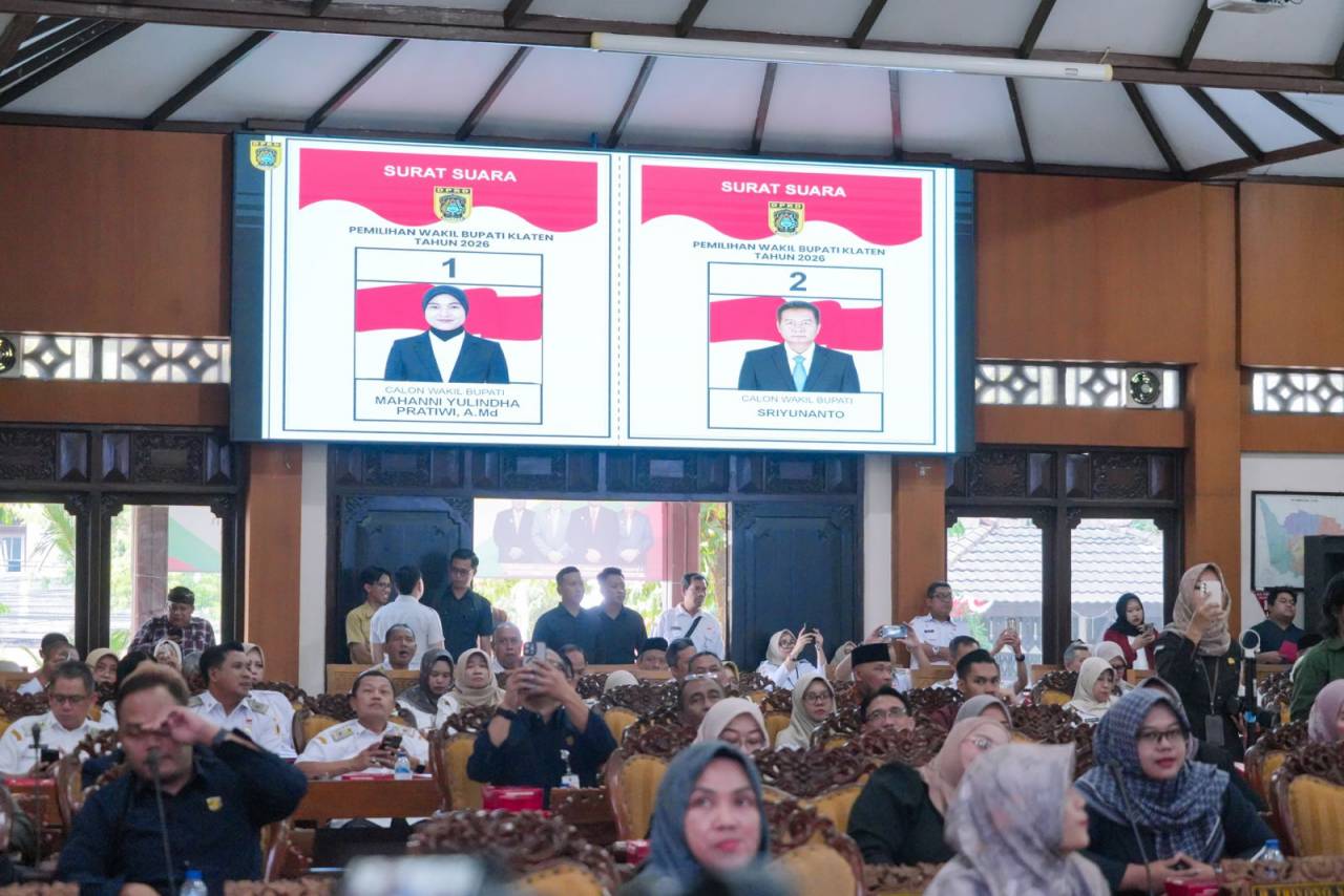 Kantongi Suara Terbanyak, DPRD Klaten Usulkan Mahanni Yulindha Pratiwi Disahkan Jadi Wabup Klaten