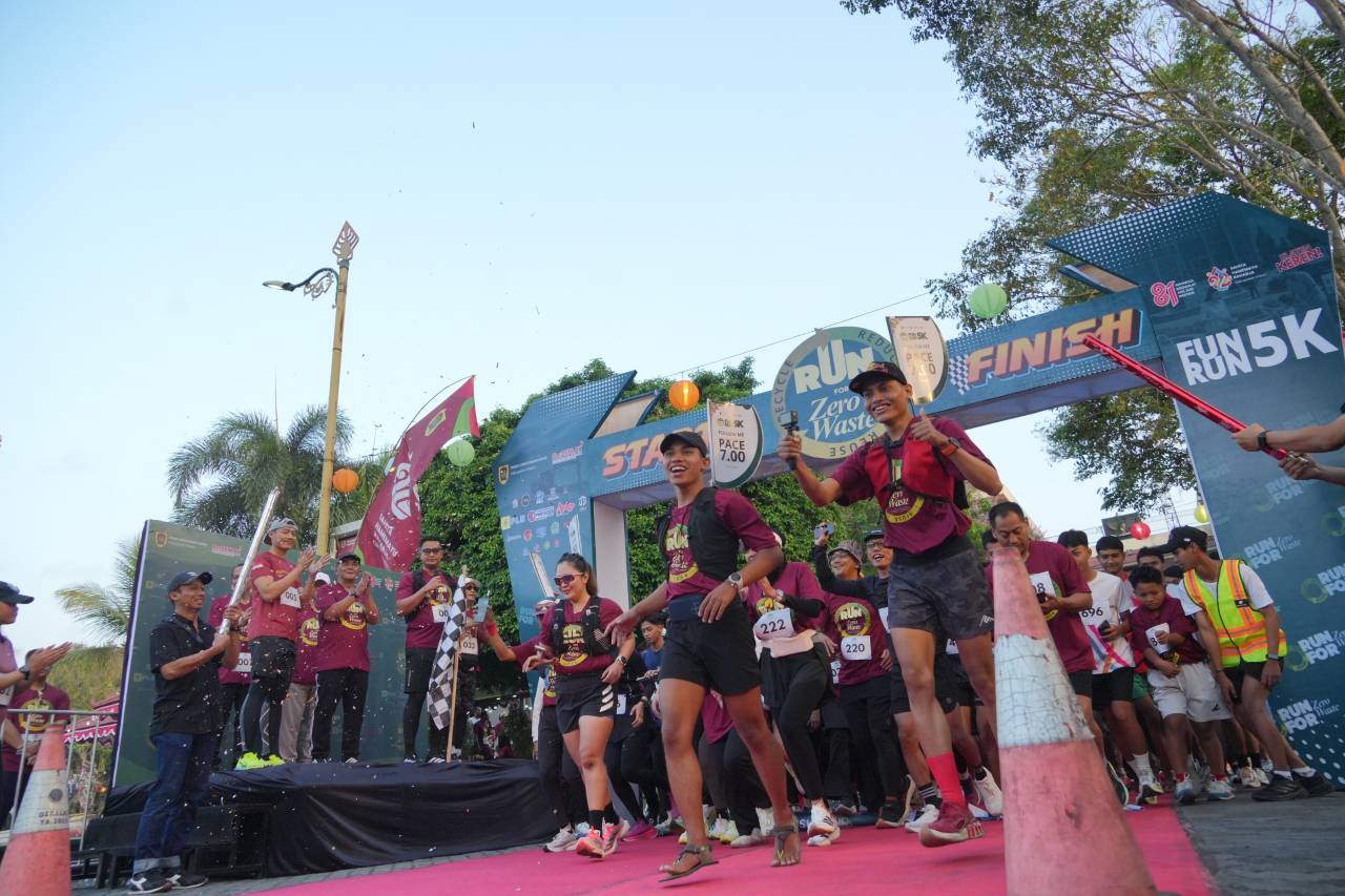 Lewat Run fot Zero Waste, DLH Klaten Kampanyekan 3R
