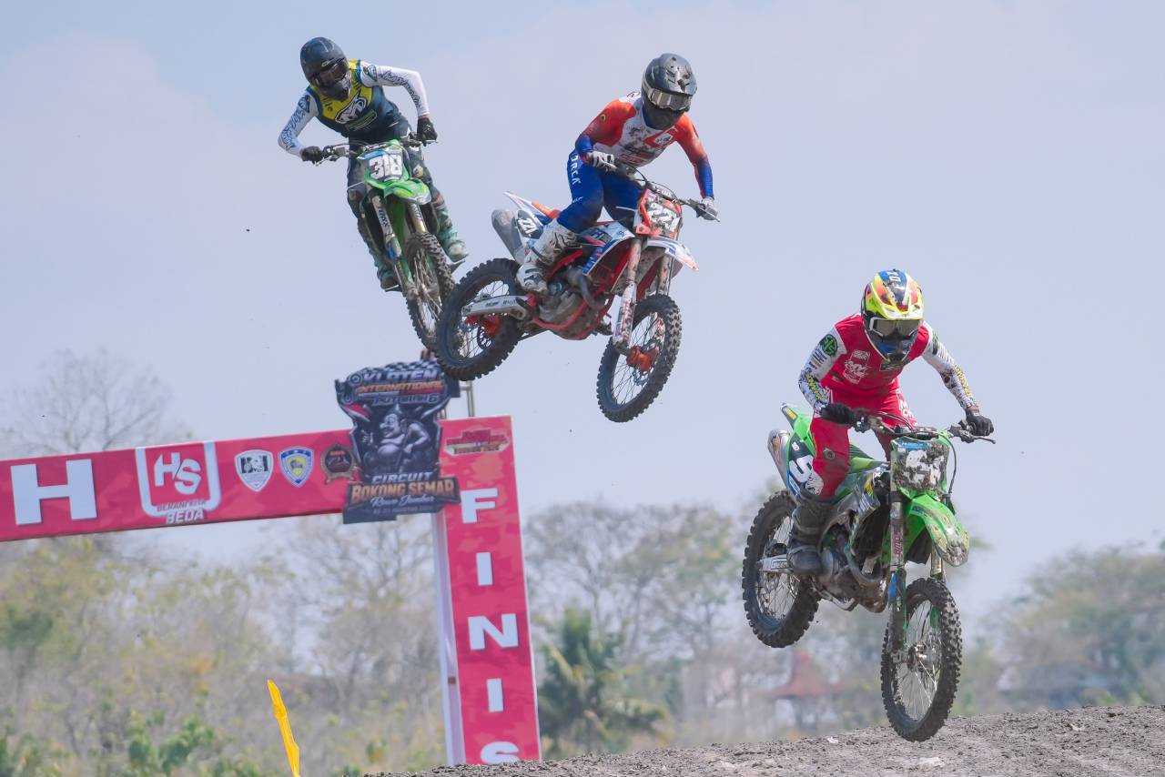 Klaten International Motocross, Ratusan Crosser Adu Tangkas di Sirkuit Bokong Semar
