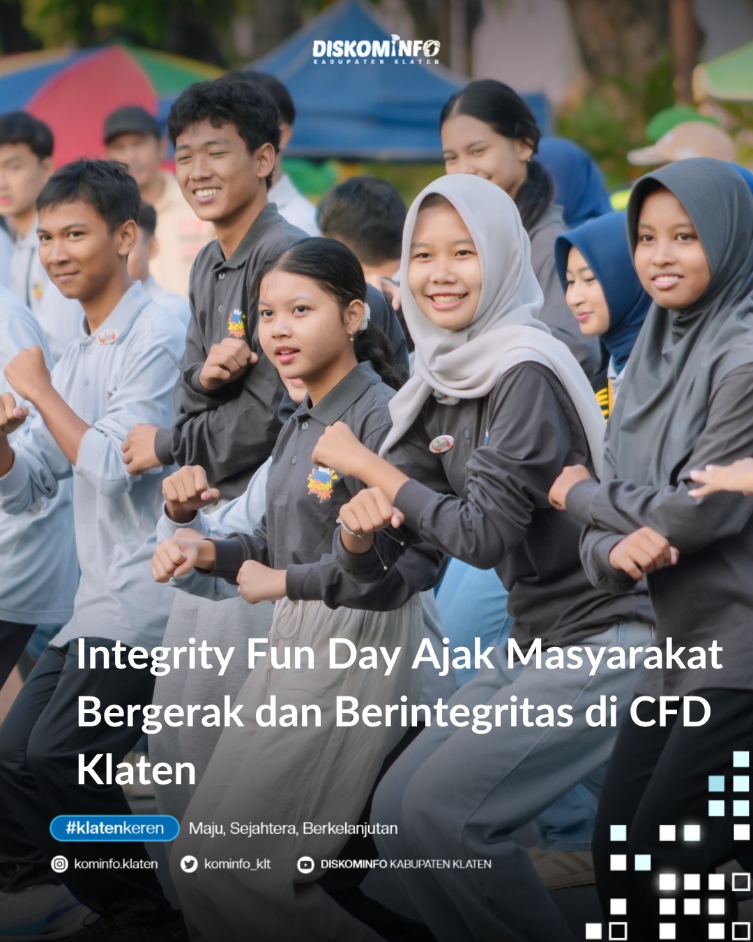 Integrity Fun Day Ajak Masyarakat Bergerak dan Berintegritas di CFD Klaten