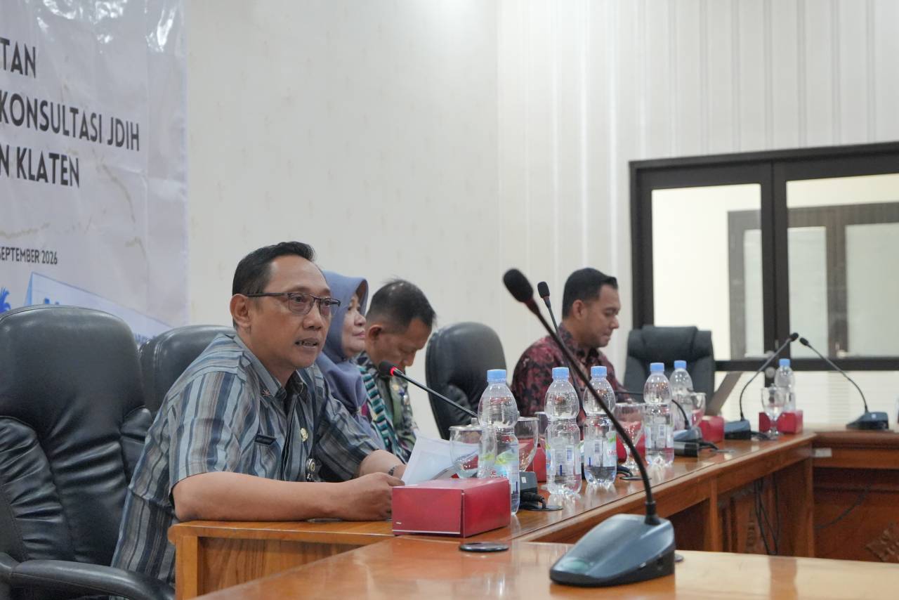 Klaten Jadi Lokus Benchmarking DPD RI, Pemkab Paparkan Integrasi JDIH dari Desa hingga Nasional KLATEN – Pemerintah Kabupaten (Pemkab) Klaten menerima kunjungan benchmarking Sekretariat Jenderal Dewan