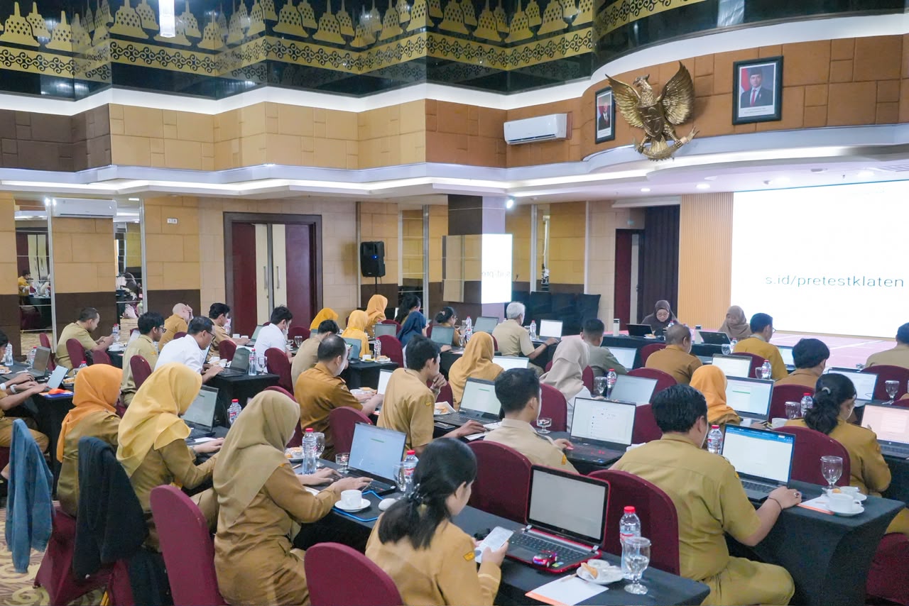 Bimtek Data Geospasial, Diskominfo Klaten Perkuat Pengelolaan Data Lintas OPD